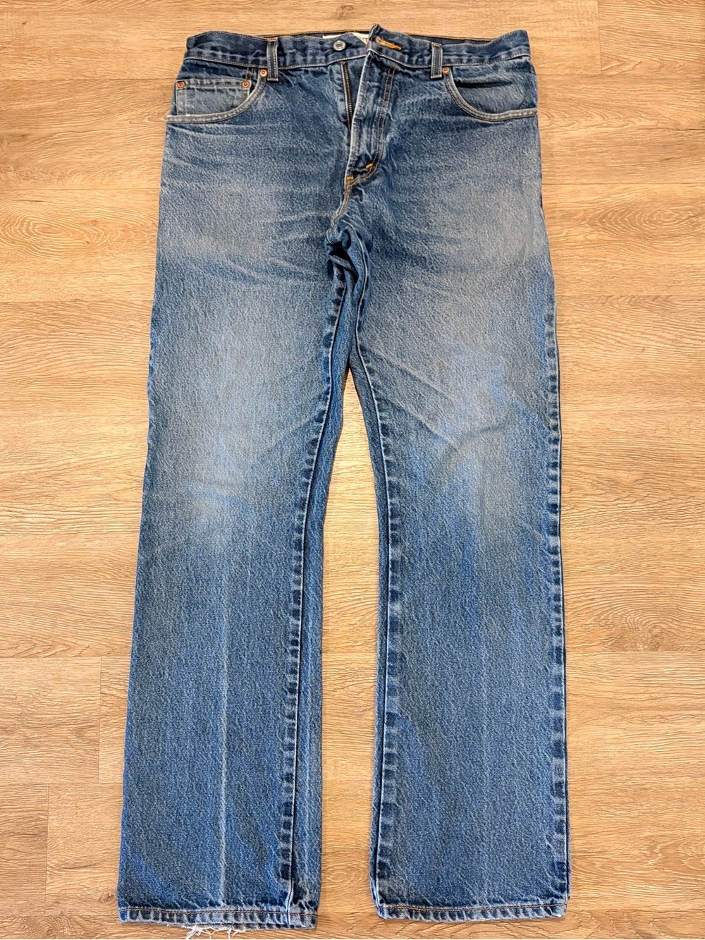 Levi Strauss 517 Boot Cut Jeans - Blue 34/34